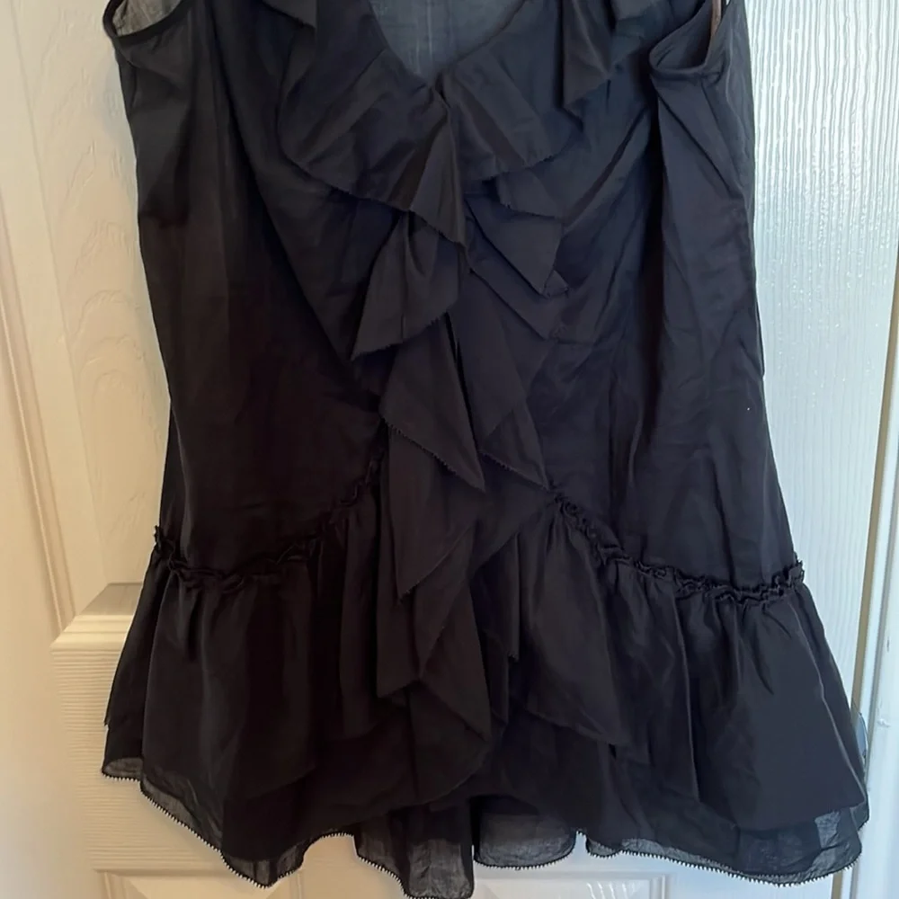 Diane von Furstenberg Ruffle Blouse - Picture 3 of 7